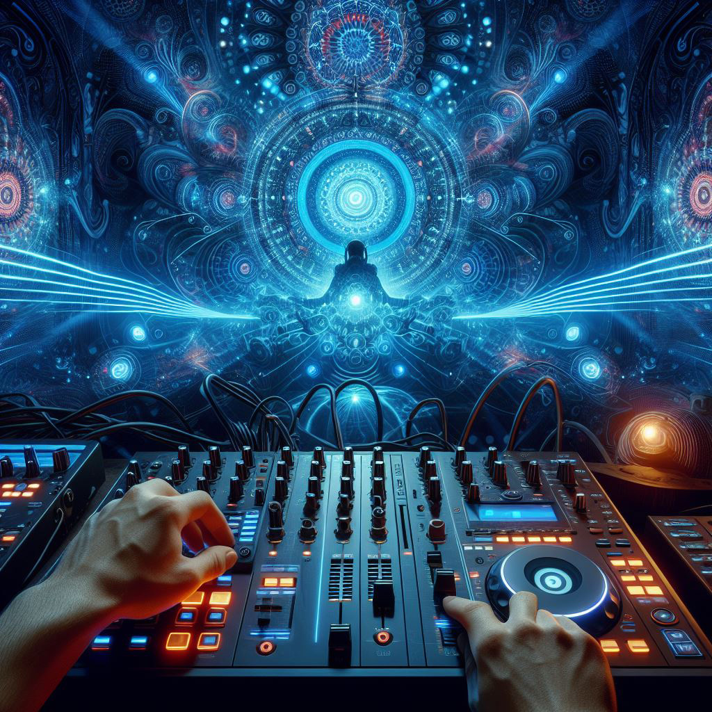 Unveiling the Cosmic Symphony: A Visual Guide to Psytrance Mixing